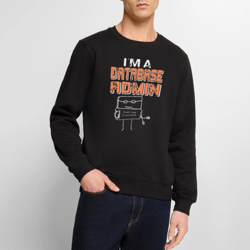 I'm A Database Admin It's Not A Bug It's A Feature Men's Premium Organic Jumper