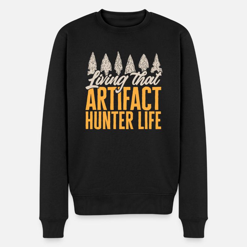 Arrowhead Hunting Arrowhead Collectionneur - Pull Premium bio Homme - noir