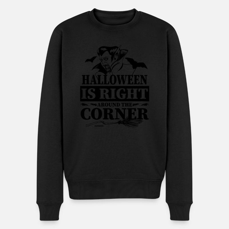 Cadeau d’Halloween Vampire - Pull Premium bio Homme - noir