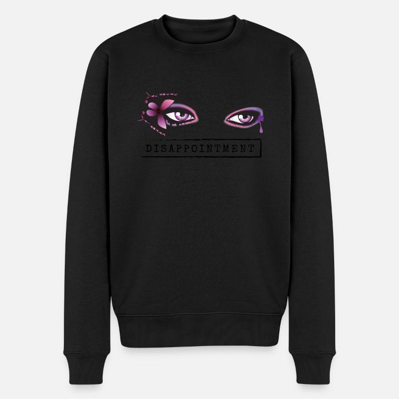 Delusione | Ragazze Emo vestiti | | Emocore Emo · - Maglione ecologico premium da uomo - nero