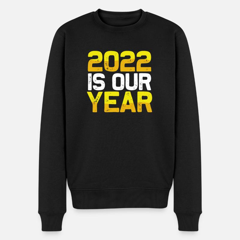 2022 est notre année - Pull Premium bio Homme - noir