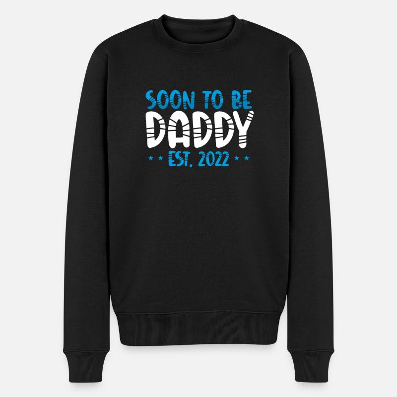 Bientôt papa 2022 - Pull Premium bio Homme - noir