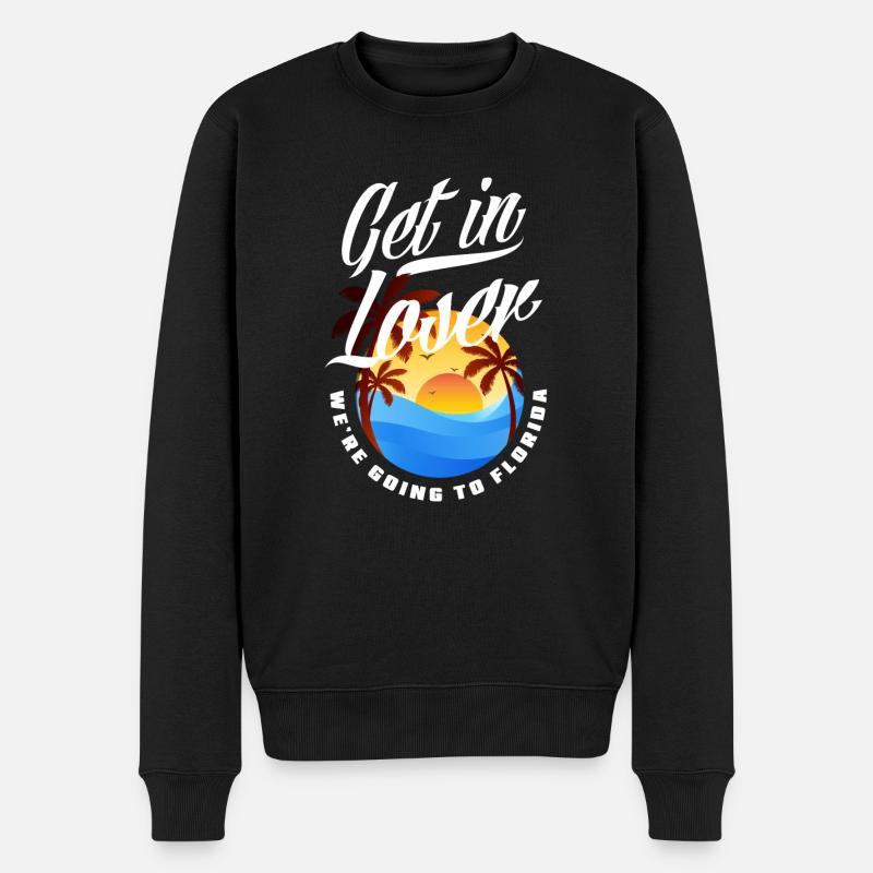 Floride - Pull Premium bio Homme - noir