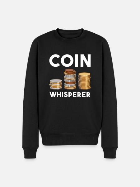 Numismatic Coin Collecting Gift - Men's Premium Organic Jumper - black