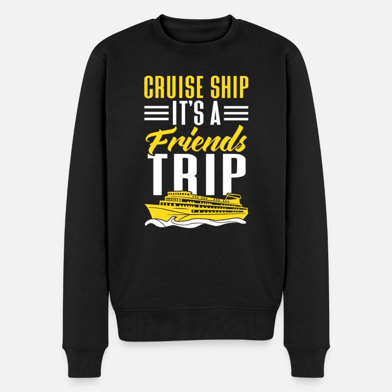 Croisière Croisière Vacances Mer - Pull Premium bio Homme - noir