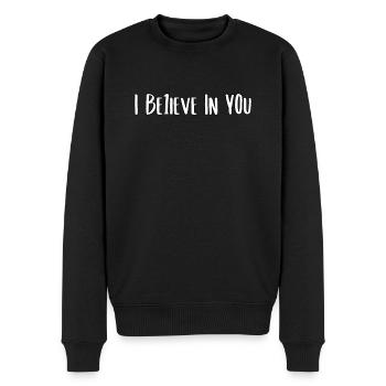Legasthenie Legastheniker - Männer Premium Bio Pullover - Schwarz - Vorne - Nico (187cm)