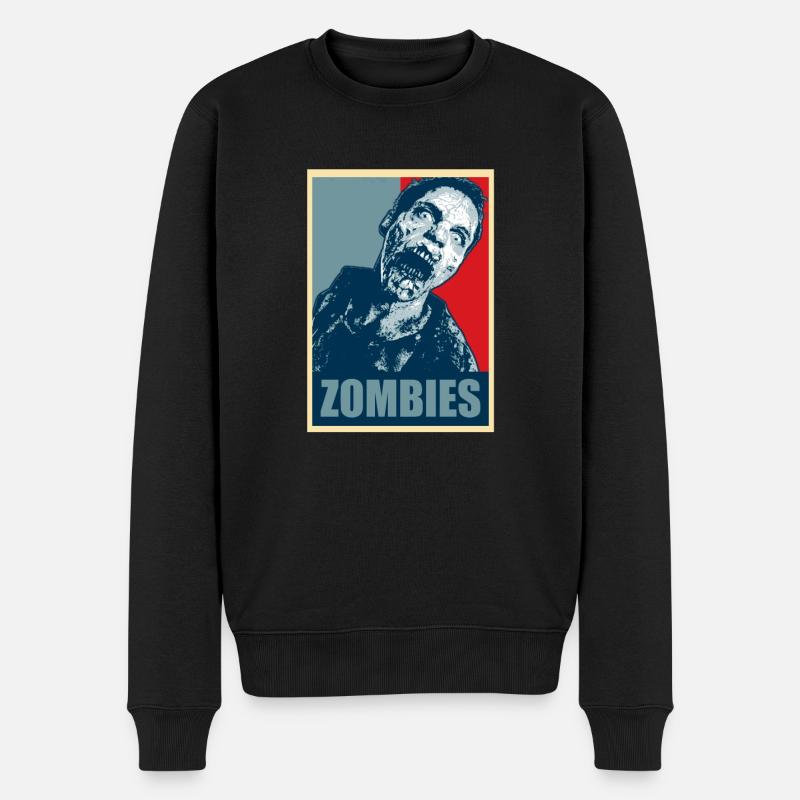 Zombie Halloween - Pull Premium bio Homme - noir