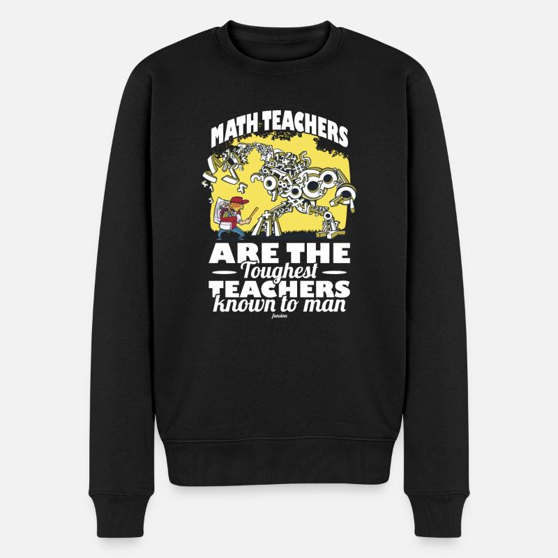 Mathématiques - Pull Premium bio Homme - noir