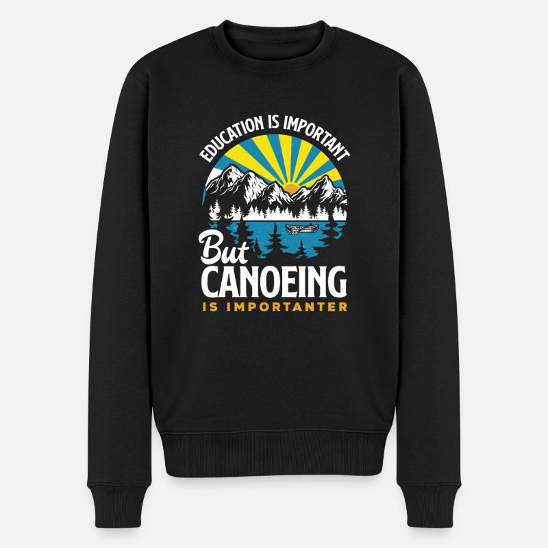 Kayak Canoë - Pull Premium bio Homme - noir