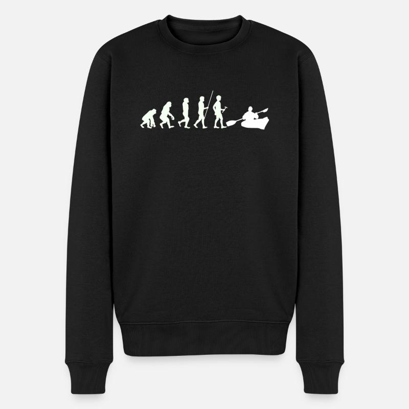 Kayak Canoë - Pull Premium bio Homme - noir