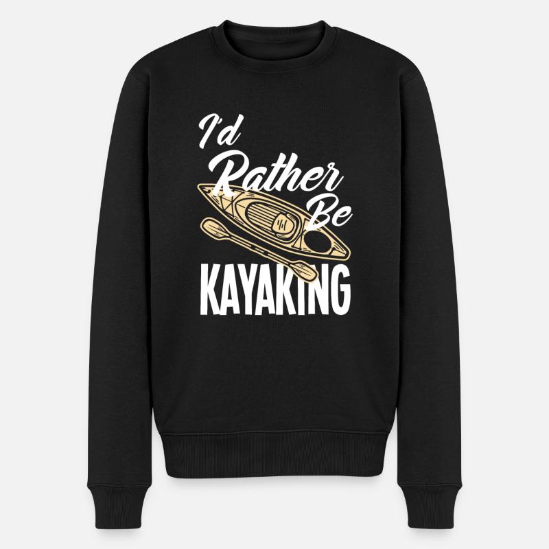Kayak Canoë - Pull Premium bio Homme - noir