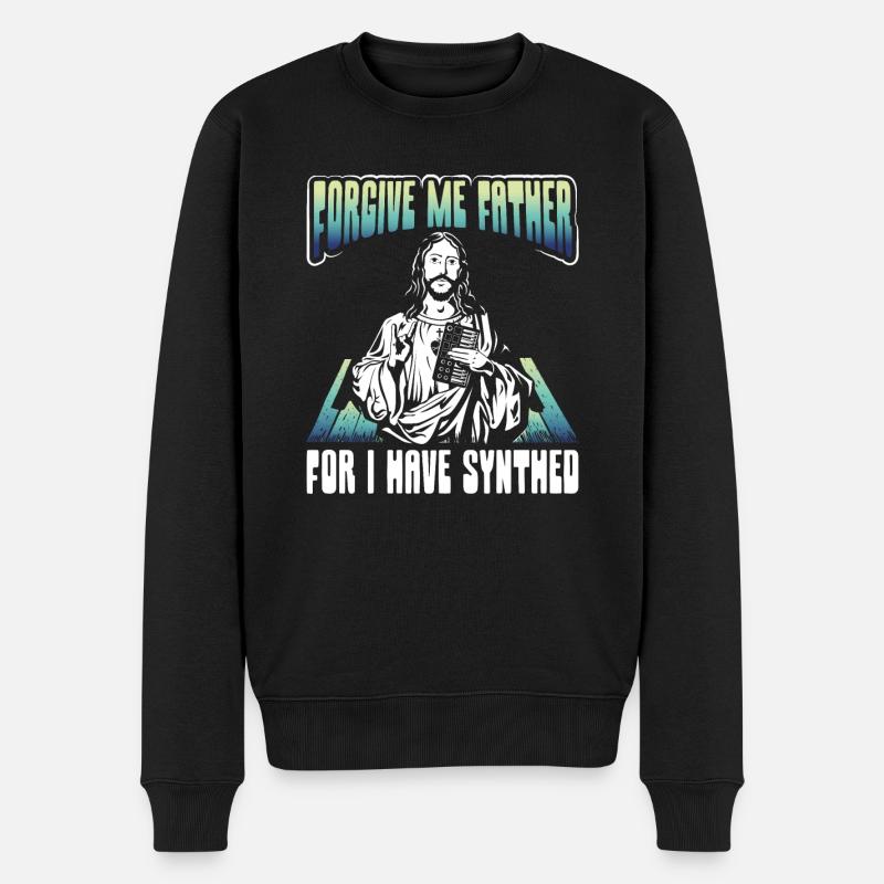 Pardonnez-moi, j’ai - Pull Premium bio Homme - noir