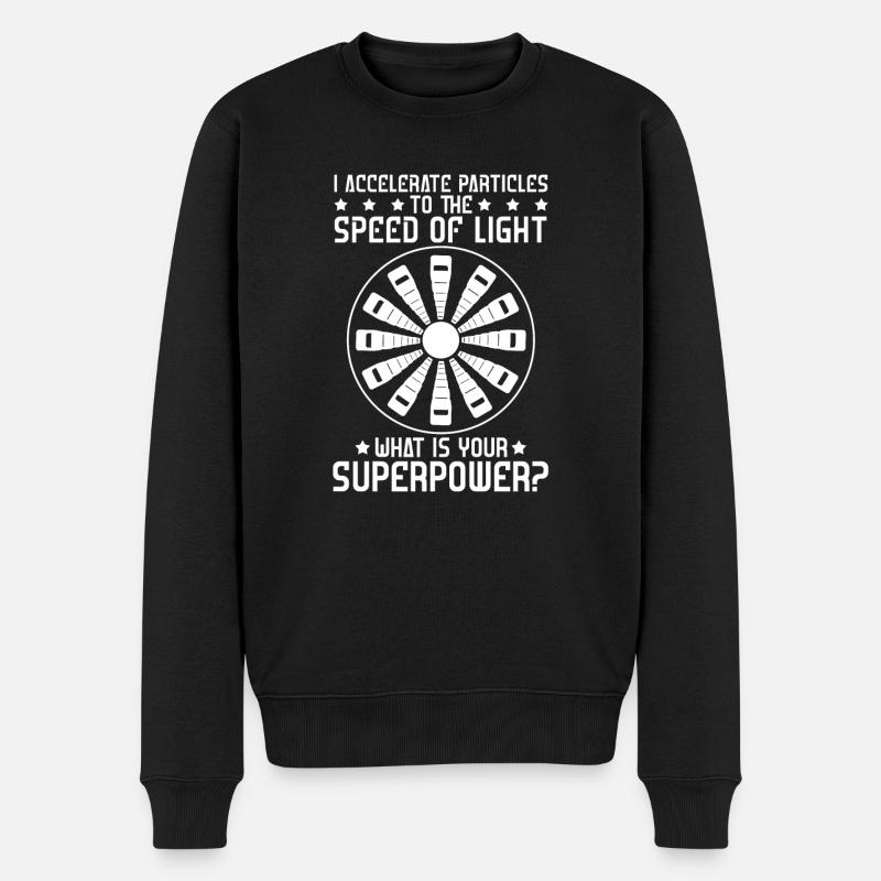 Physics Phyiker Applied Physics - Men's Premium Organic Jumper - black