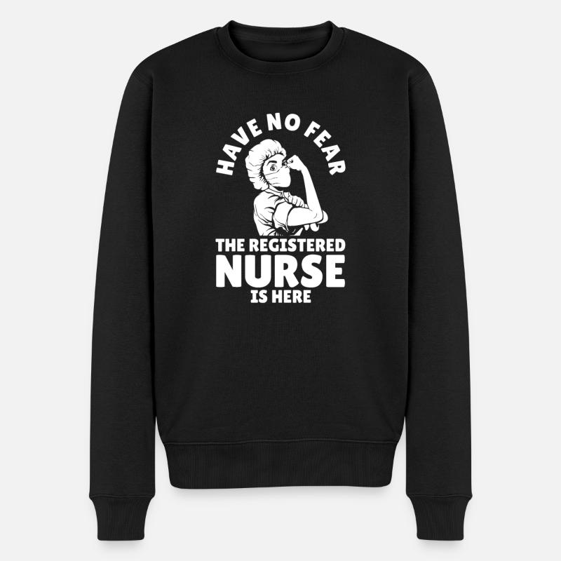 Infirmier - Pull Premium bio Homme - noir