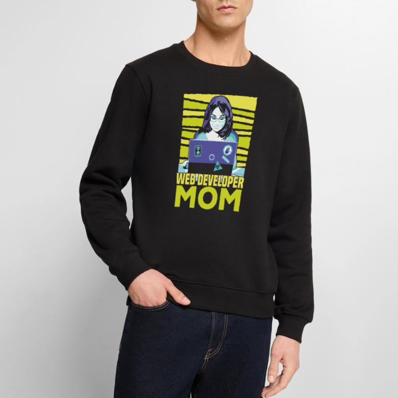 Web Developer Web Developer Web Developer Men's Premium Organic Jumper