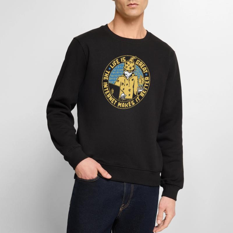 Web Developer Web Developer Web Developer Men's Premium Organic Jumper
