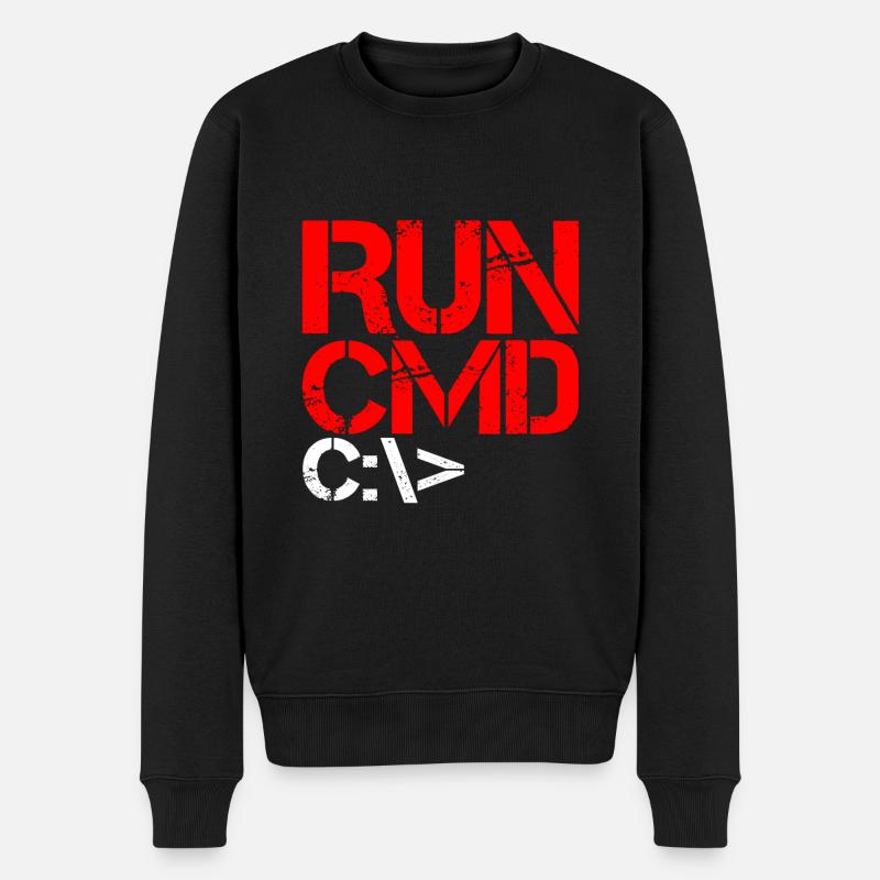 Exécuter Cmd 4 - Pull Premium bio Homme - noir