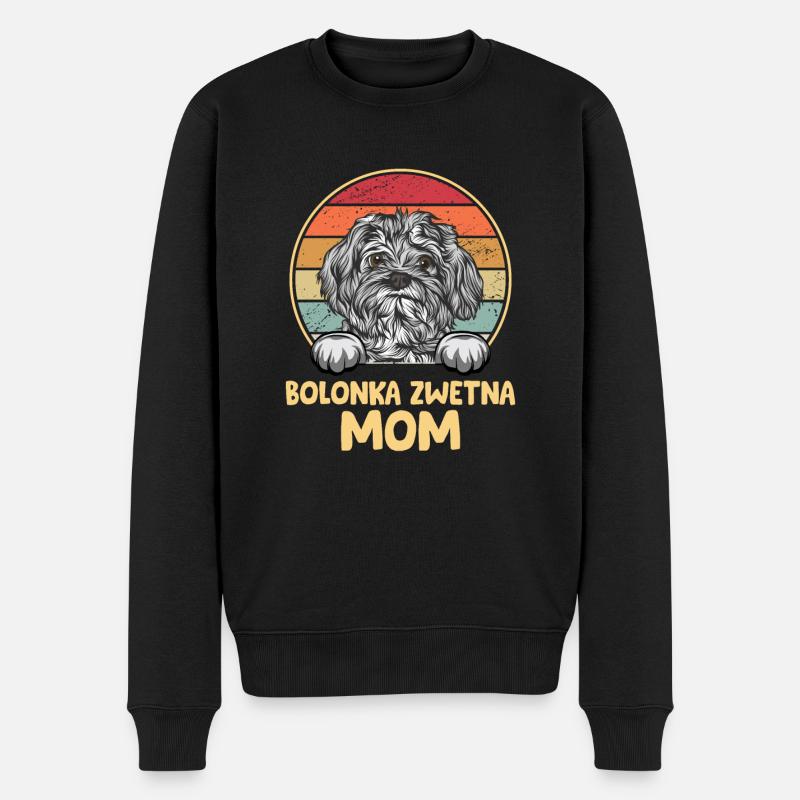 Bolonka Zwetna Chiens cadeaux - Pull Premium bio Homme - noir