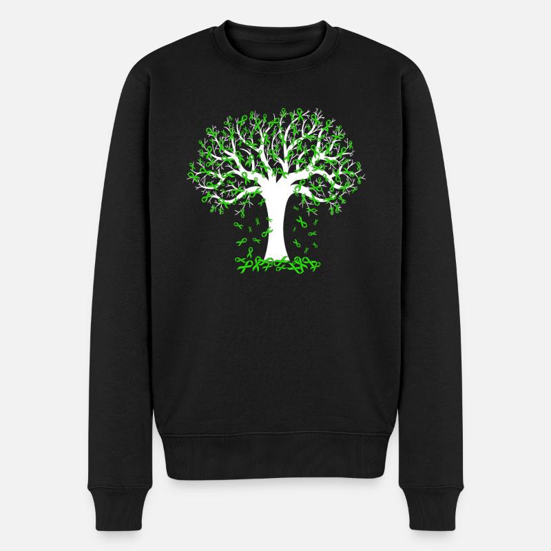 Anxiété Dépression Santé mentale - Pull Premium bio Homme - noir