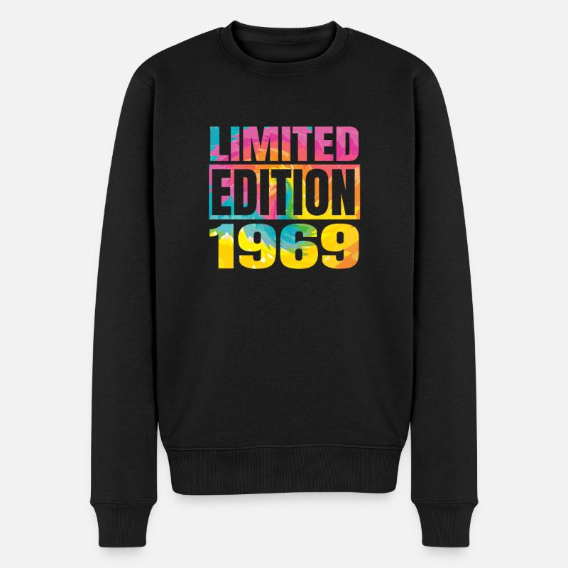 Édition limitée 1969 Graffiti - Pull Premium bio Homme - noir