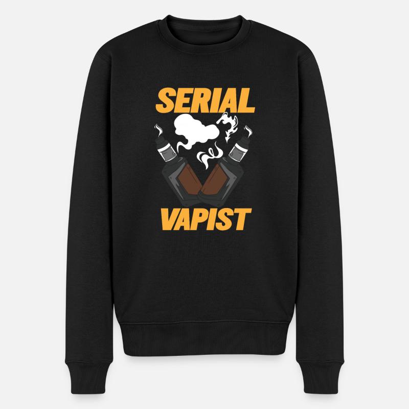 Vaping Serial Vapist E-cigarette - Pull Premium bio Homme - noir