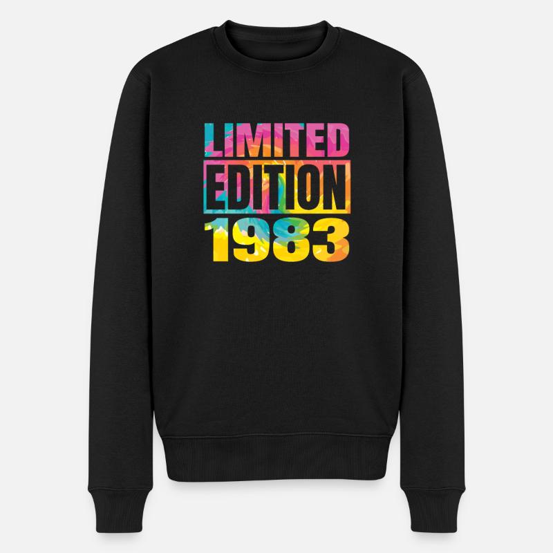 Édition limitée 1983 Graffiti - Pull Premium bio Homme - noir