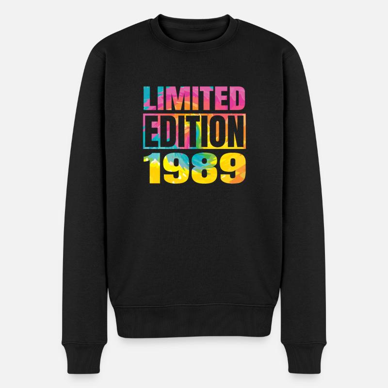 Édition limitée 1989 Graffiti - Pull Premium bio Homme - noir