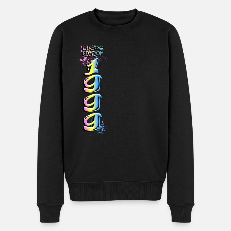 Édition limitée 1999 Graffiti - Pull Premium bio Homme - noir