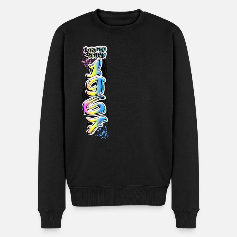 Édition limitée 1967 Graffiti - Pull Premium bio Homme - noir