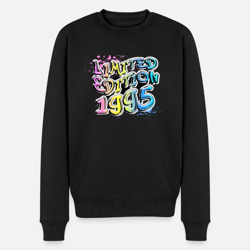 Édition Limitée 1995 Graffiti - Pull Premium bio Homme - noir