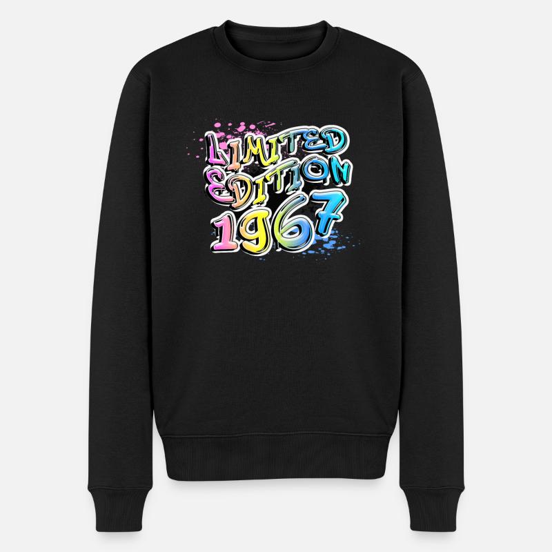 Édition limitée 1967 Graffiti - Pull Premium bio Homme - noir