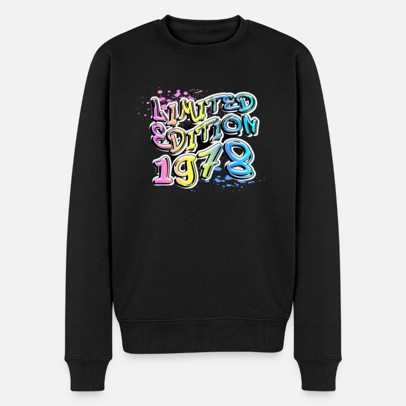 Édition limitée 1978 Graffiti - Pull Premium bio Homme - noir