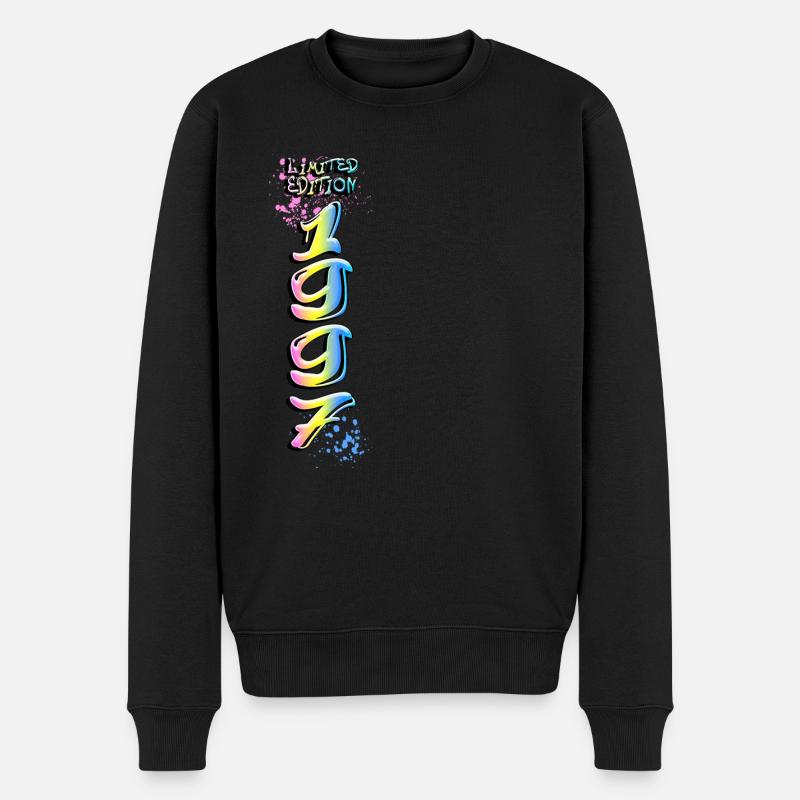 Édition limitée 1997 Graffiti - Pull Premium bio Homme - noir