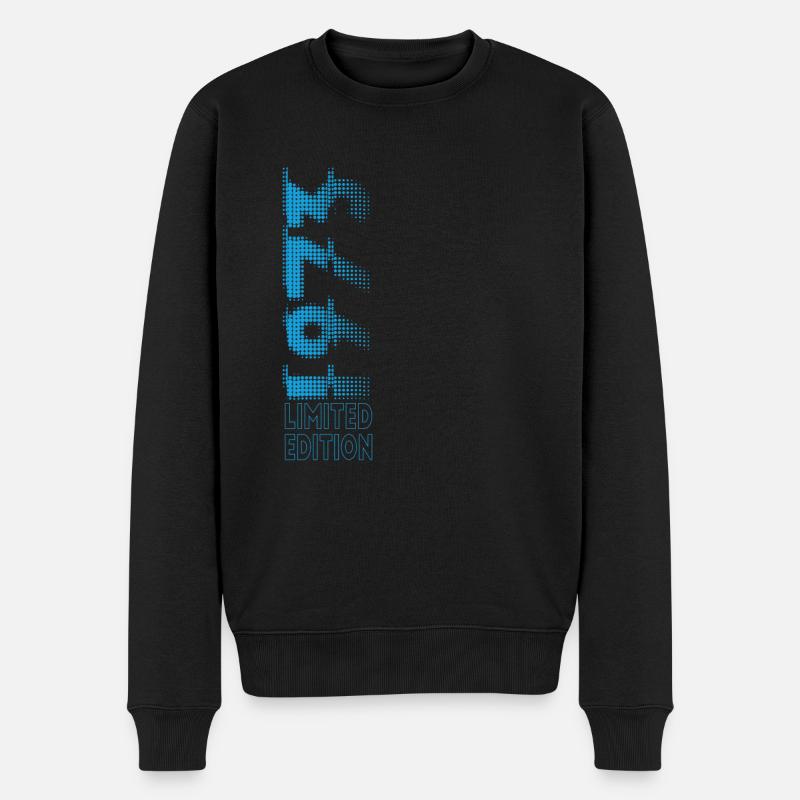 Limited Edition 1973 Graffiti - Männer Premium Bio Pullover - Schwarz