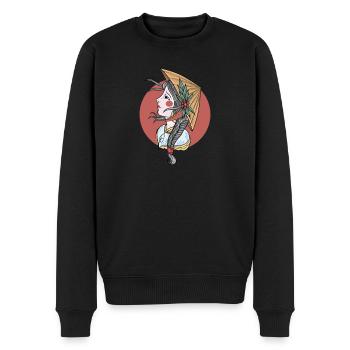 Vietnam I Saigon Scooter Pho Bo Motif de voyage pour - Pull Premium bio Homme - noir - Devant - Nico (187cm)