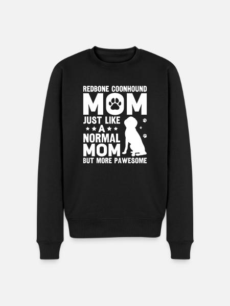 Redbone Coonhound Dog Gift - Men's Premium Organic Jumper - black