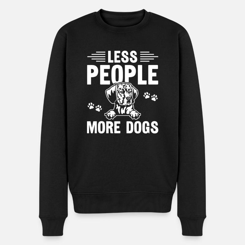 Redbone Coonhound Chien Cadeau - Pull Premium bio Homme - noir
