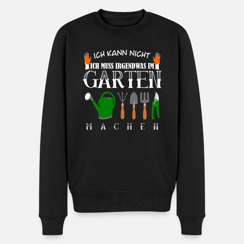 Garten Galabauer Gärtner Galabau - Männer Premium Bio Pullover - Schwarz