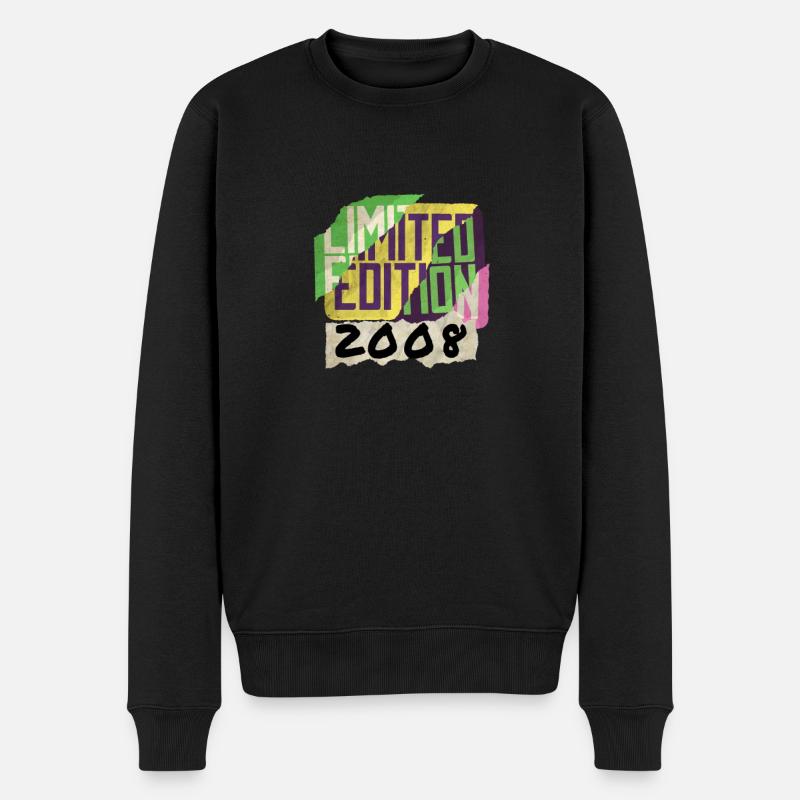 Édition Limitée 2008 Graffiti - Pull Premium bio Homme - noir