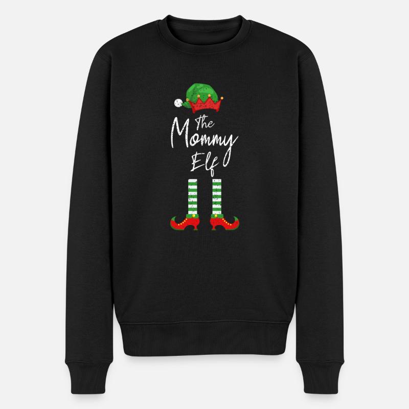 Maman Elfe pour Noël - Pull Premium bio Homme - noir