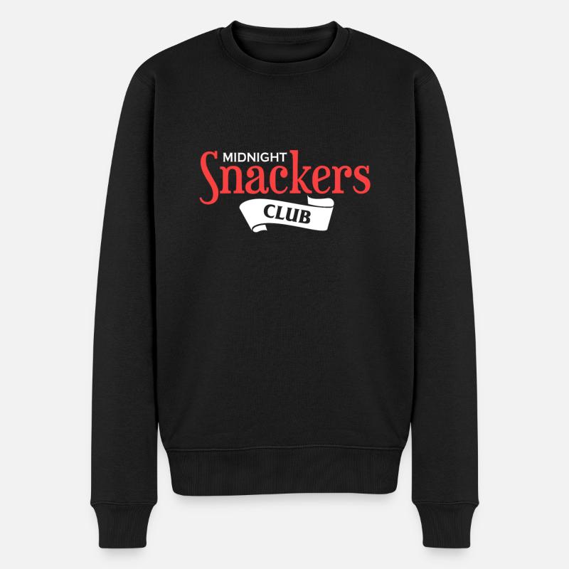 Midnight Snackers Club - Pull Premium bio Homme - noir