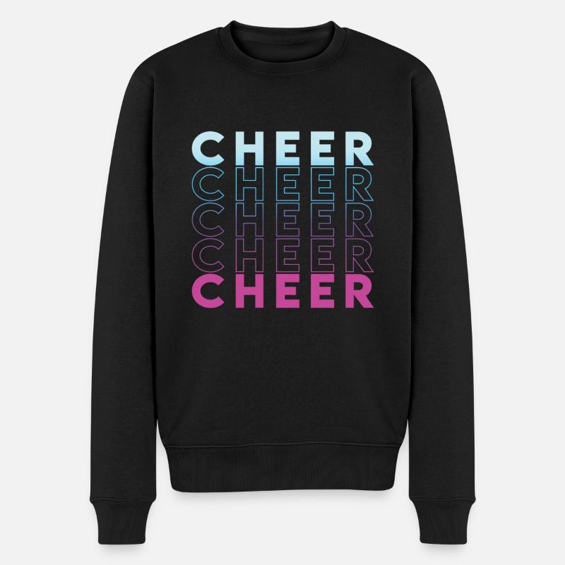 Cheer Cheerleader Shirt Cadeau - Pull Premium bio Homme - noir