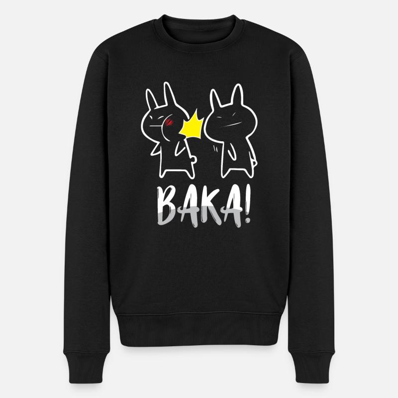Anime Merch - Baka - Männer Premium Bio Pullover - Schwarz