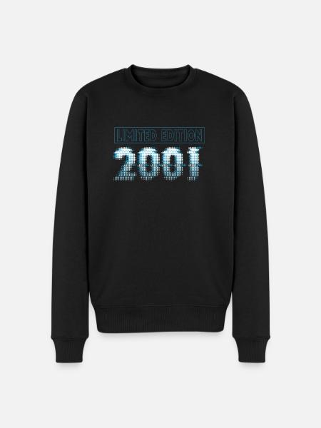 Édition limitée 2001 Graffiti - Pull Premium bio Homme - noir