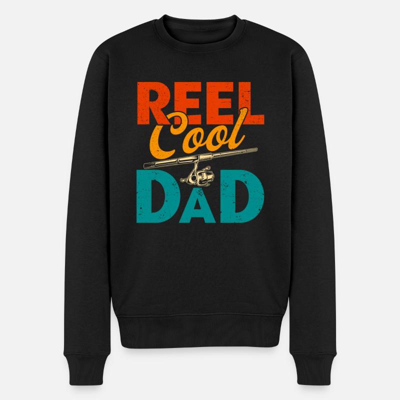 Reel Cool Dad Fishing Father - Pull Premium bio Homme - noir