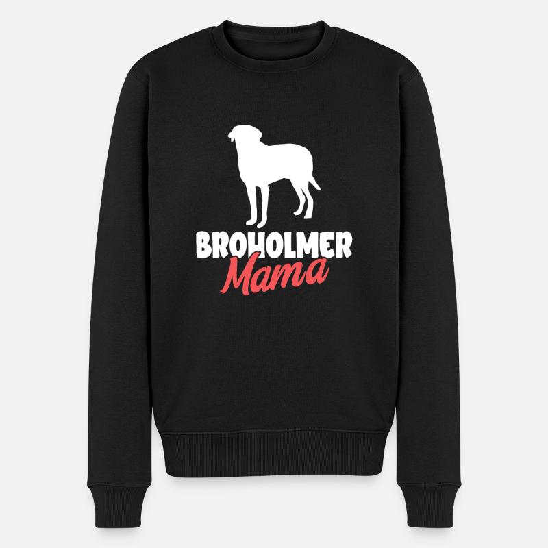 Broholmer Chiens cadeaux - Pull Premium bio Homme - noir