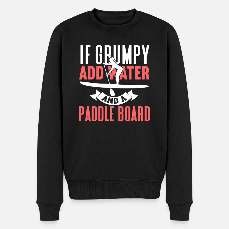 SUP Paddle Board Paddleboard - Pull Premium bio Homme - noir