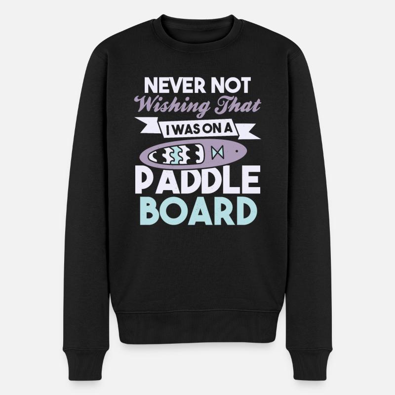 SUP Paddle Board Paddleboard - Pull Premium bio Homme - noir
