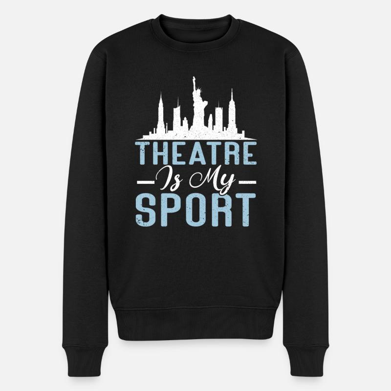 Actrice Drame Broadway Musical Theater - Pull Premium bio Homme - noir