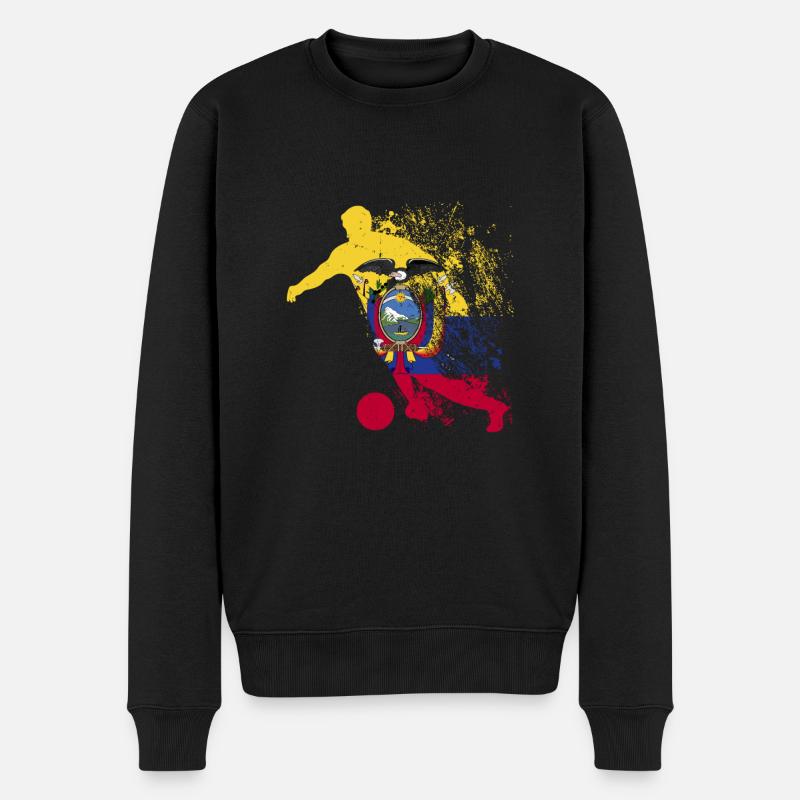 Équipe nationale de l’Équateur - Pull Premium bio Homme - noir